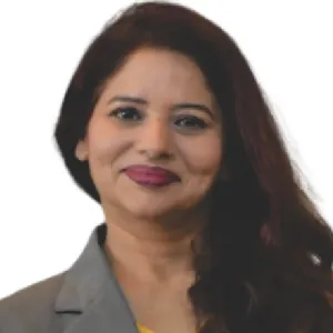 Director Flight Lieutenant Shivali Deshpande portrait