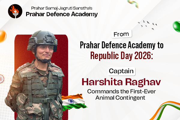 From Prahar Defence Academy to Republic Day 2026: Captain Harshita Raghav Commands the First-Ever Animal Contingent