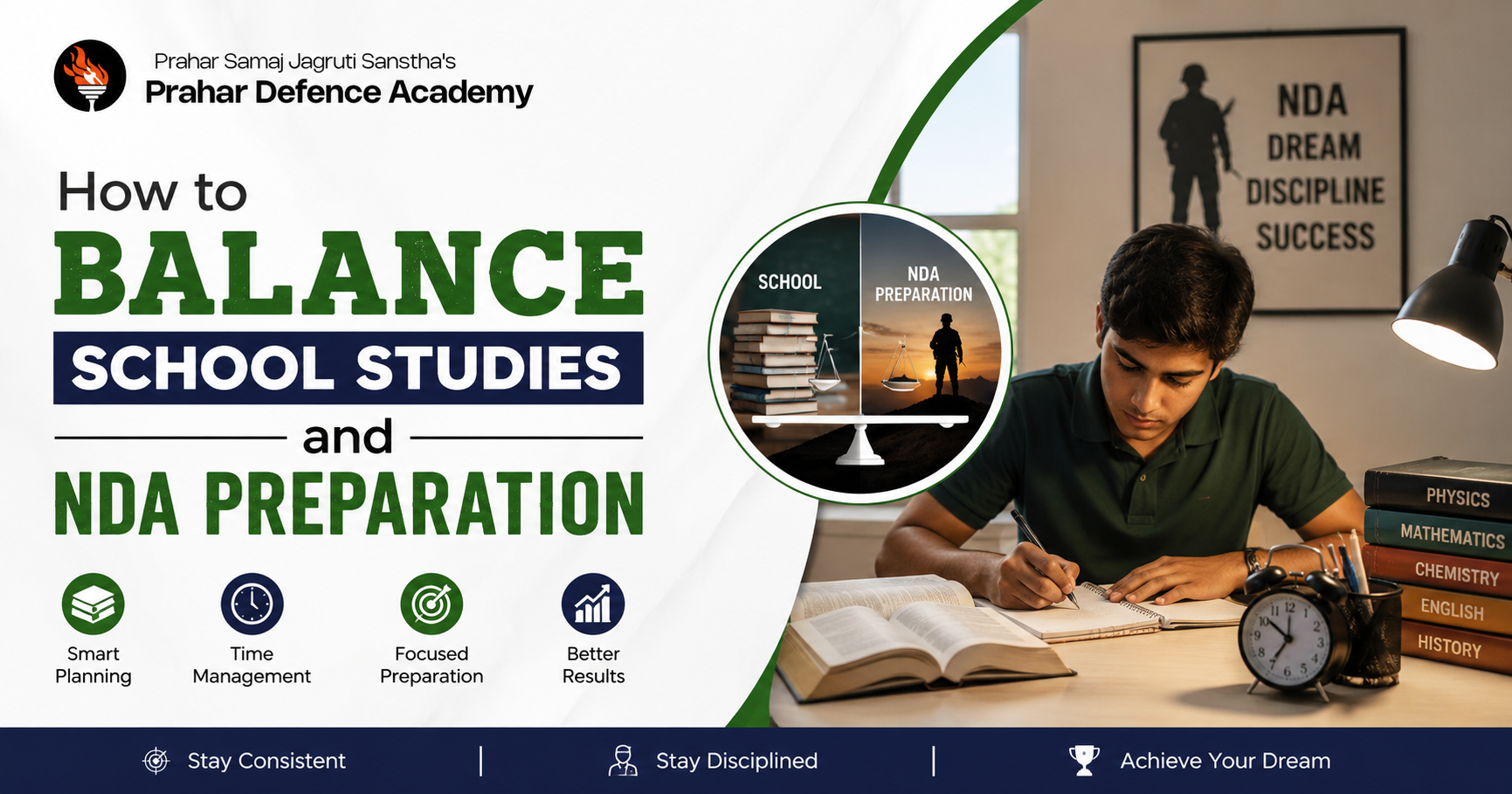 How to Balance School Studies and NDA Preparation