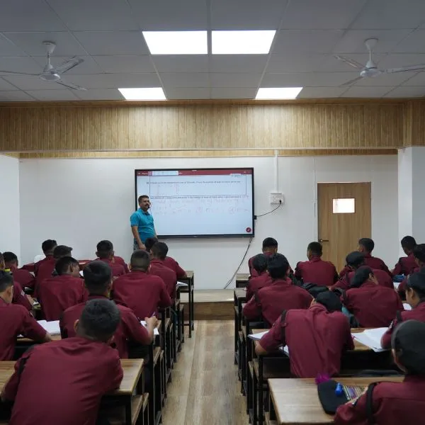 Cadets attending classroom training