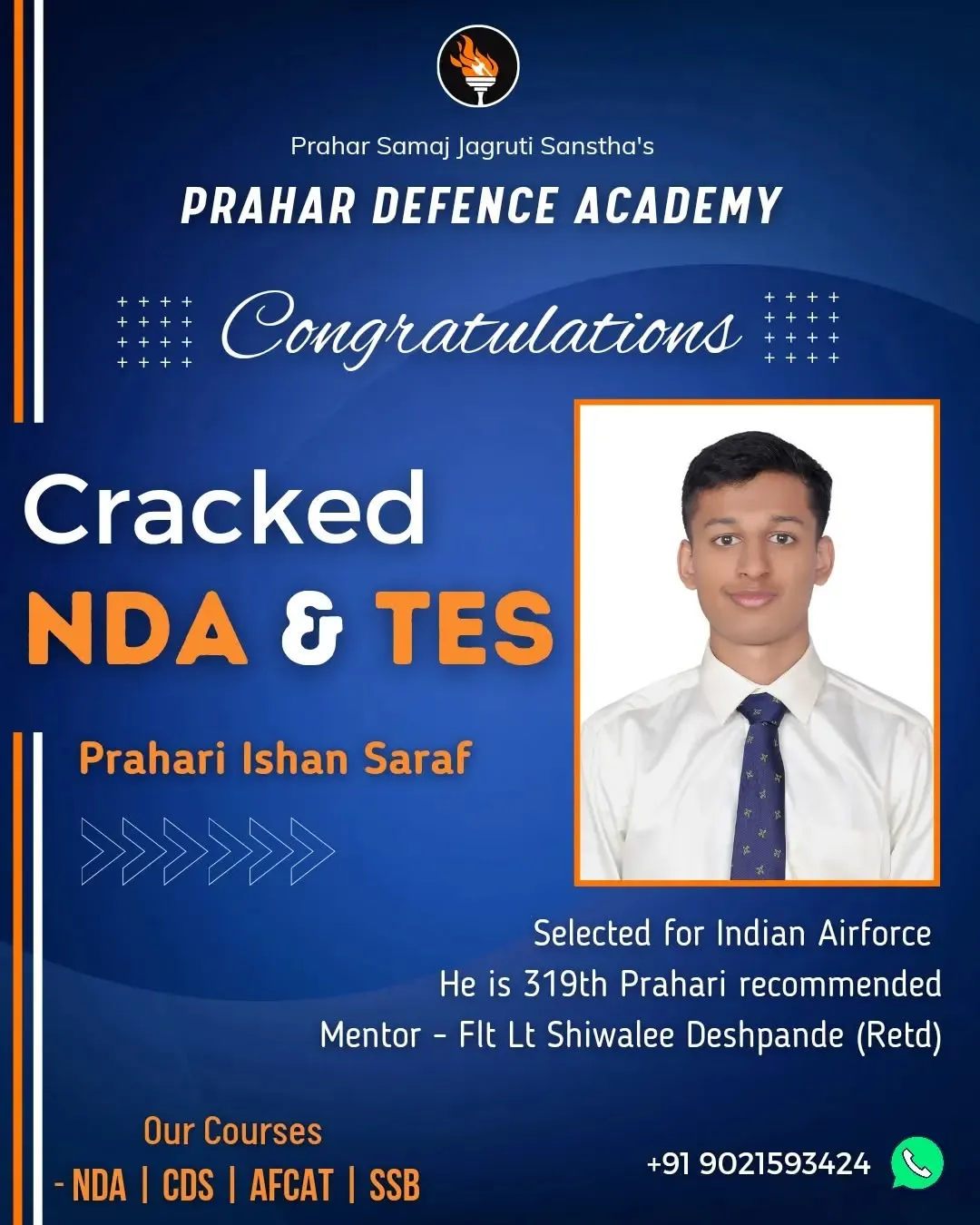 NDA and TES student selection